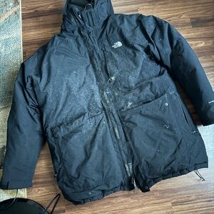 Men’s Black The North Face Polartec Recycled Denali Fleece Jacket- size 3XL